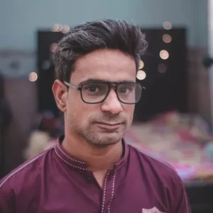Portrait of Hamza Qureshi